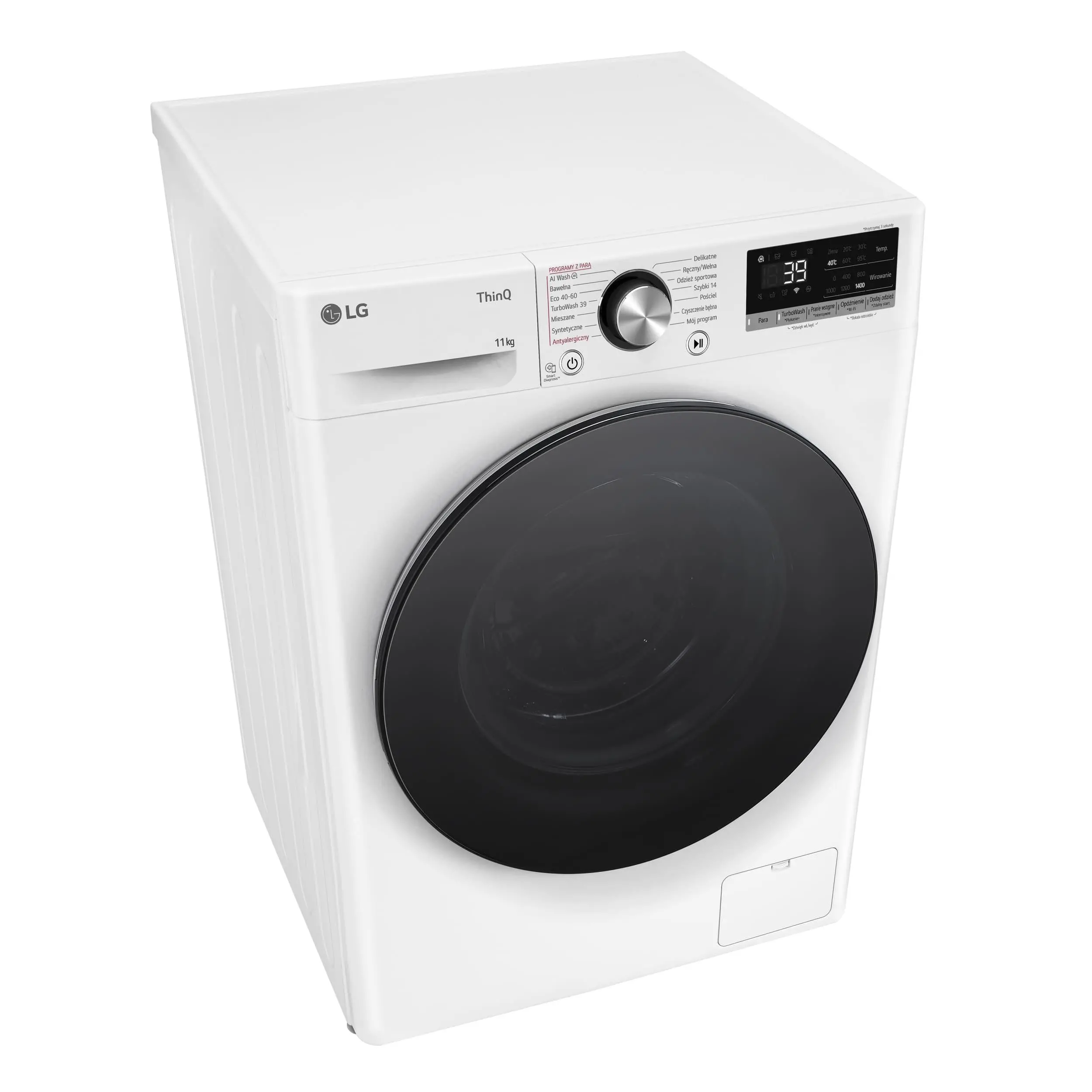 Pralka LG Vivace F4W1172YW 11kg 1400obr/min Zdalne sterowanie