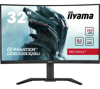 Monitor iiyama G-Master Red Eagle GCB3280QSU-B1  32" 2K VA 165Hz 0,2ms Zakrzywiony Gamingowy