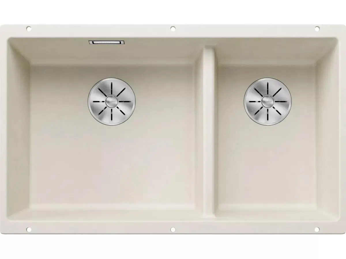 Zlewozmywak Blanco SUBLINE 430/270-U 527167 Komora z lewej strony Granitowy Biały