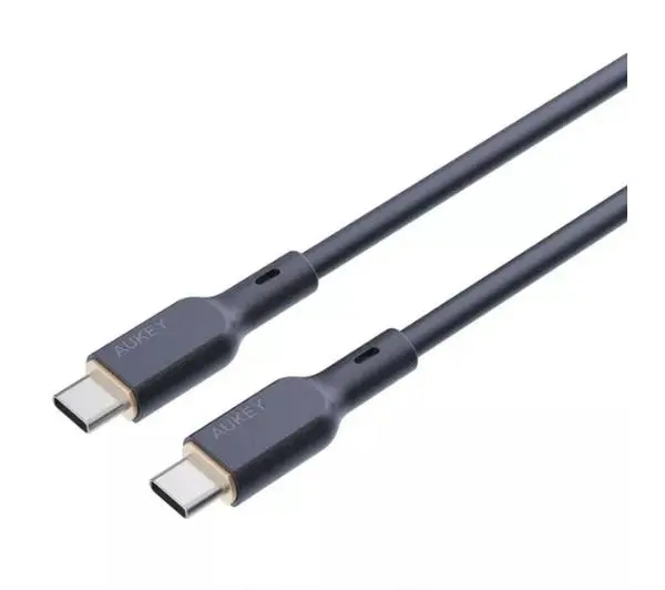 Aukey USB-C do USB-C 2,0 Power Delivery 100W 1m Czarny