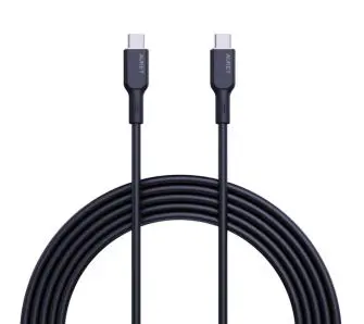 Kabel Aukey USB-C do USB-C 2,0 Power Delivery 100W 1m Czarny