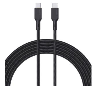 Kabel Aukey CB-KCC102 USB-C do USB-C PD 100W 1,8m Czarny