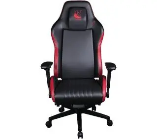 Konix Odin Gamingowy do 130kg Skóra Eco Czarno-czerwony - Kup na Raty - RRSO 0%