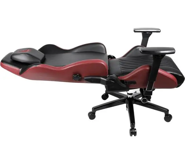 Konix Odin Gamingowy do 130kg Skóra Eco Czarno-czerwony - Kup na Raty - RRSO 0%