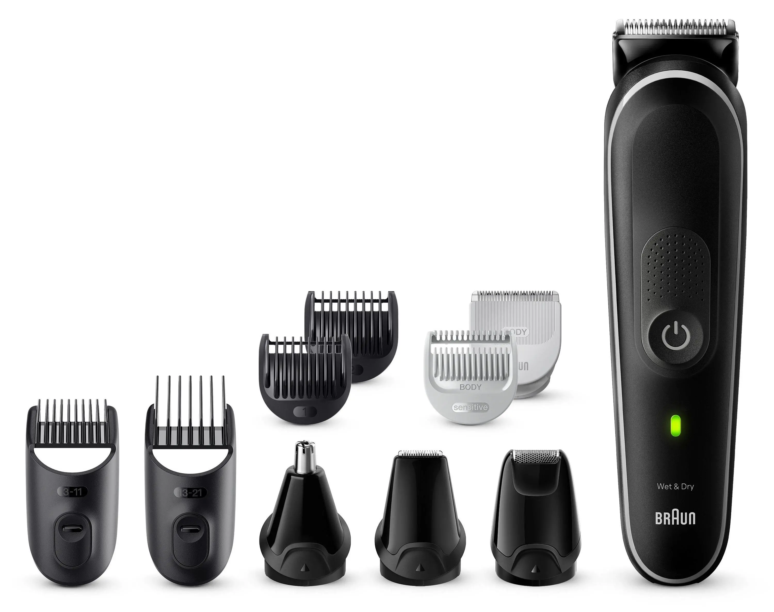 Trymer Braun MGK5440 9 nasadek 100min