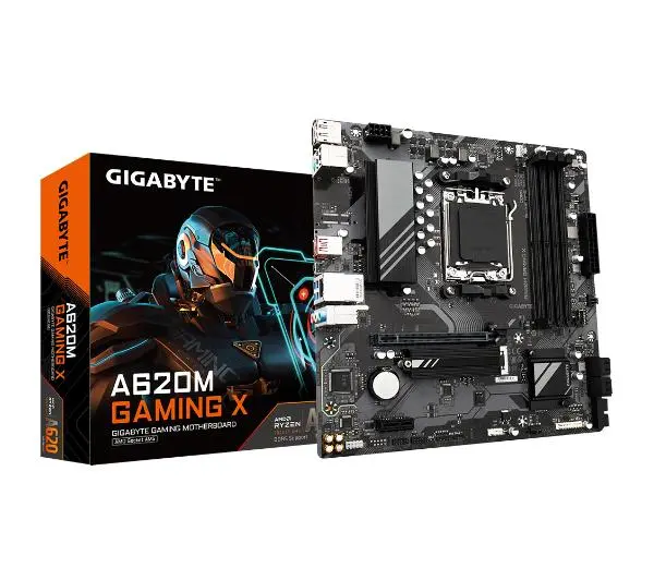 Gigabyte Płyta główna A620M GAMING X AM5 4DDR5 HDMI/DP M.2 mATX