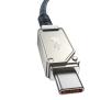 Kabel Baseus ARAMID FIBER USB-C do Lightning 20W 1m Granatowy
