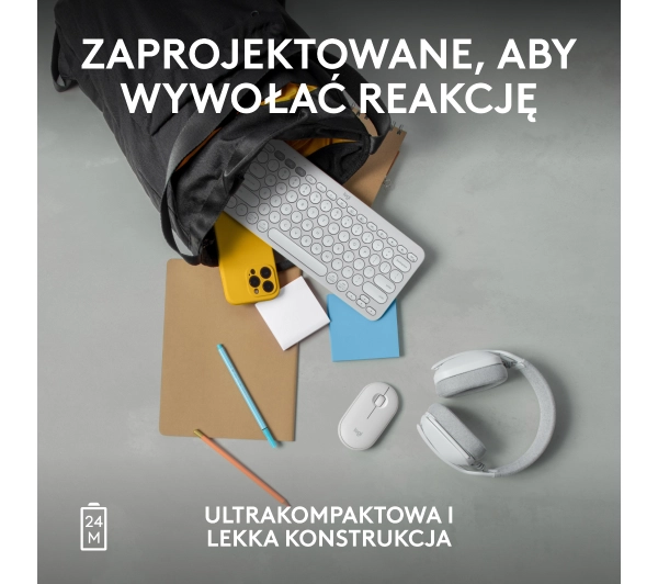 Logitech Pebble 2 Biały