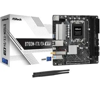 Płyta główna ASrock B760M-ITX/D4 WiFi DDR4