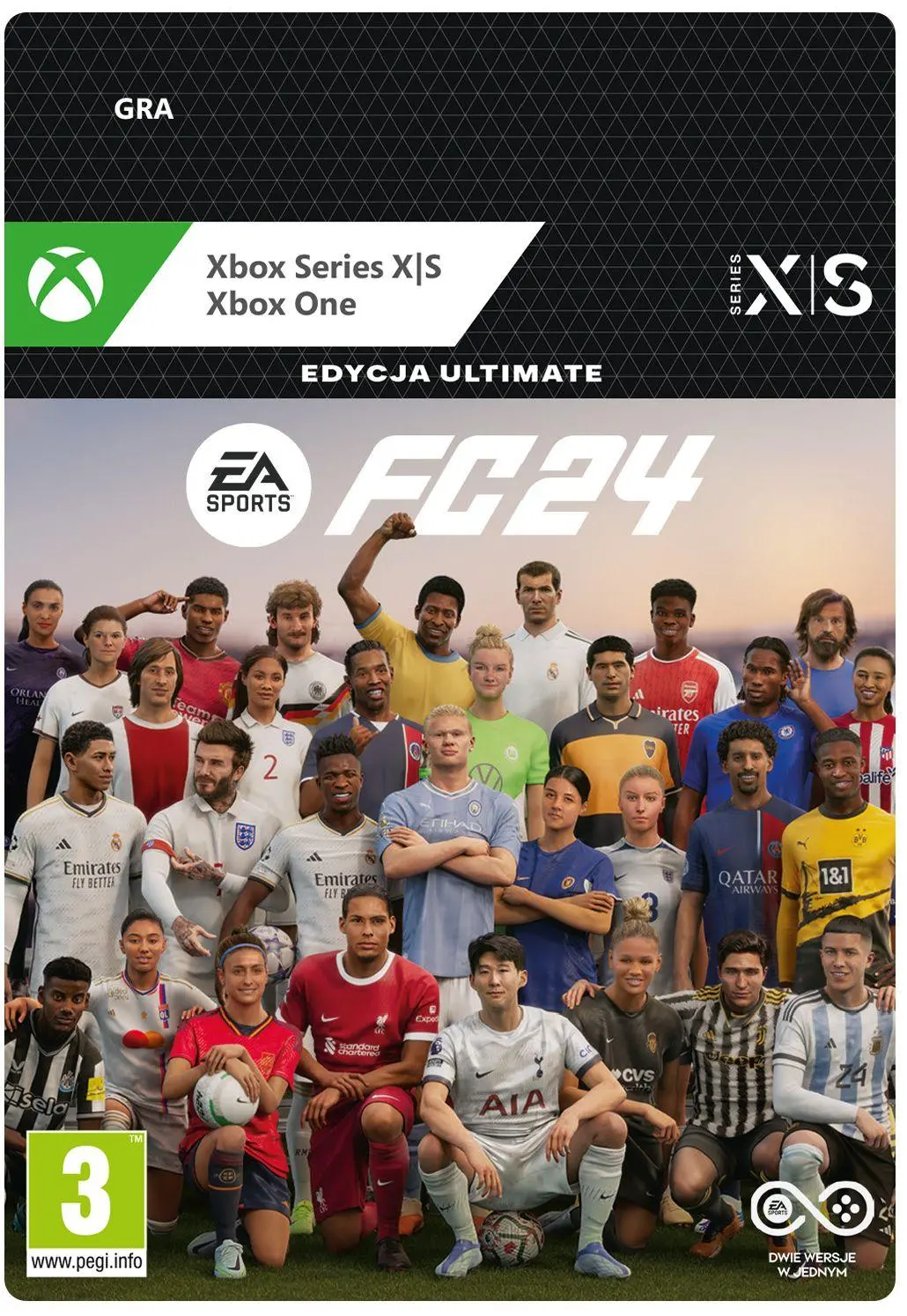 EA SPORTS FC 24 Edycja Ultimate  [kod aktywacyjny] Gra na Xbox Series X/S / Xbox One