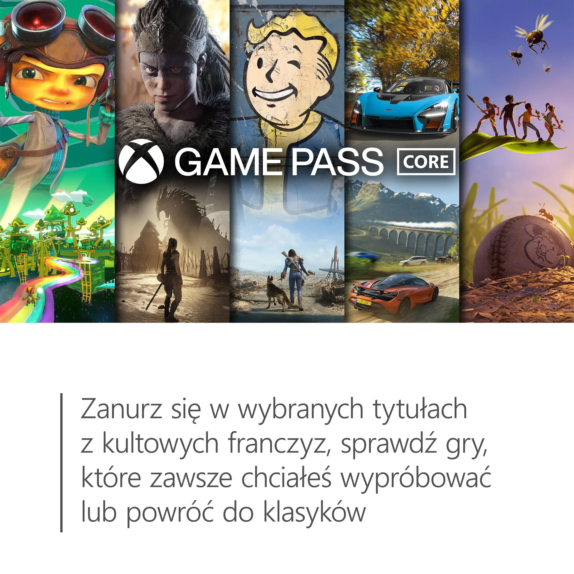Subskrypcja Xbox Game Pass Core 12 miesięcy [kod aktywacyjny]