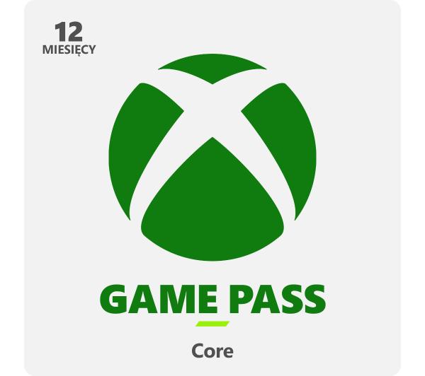Фото - Аксесуар для приставки Microsoft Subskrypcja Xbox Game Pass Core 12 miesięcy  [kod aktywacyjny]