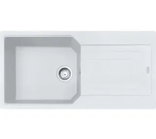 Franke Urban UBG 611-100 XL GSC Granitowy Biały polarny - TRZECI -55%, ALBO 5-TY ZA 1ZŁ - Kup na Raty - RRSO 0%