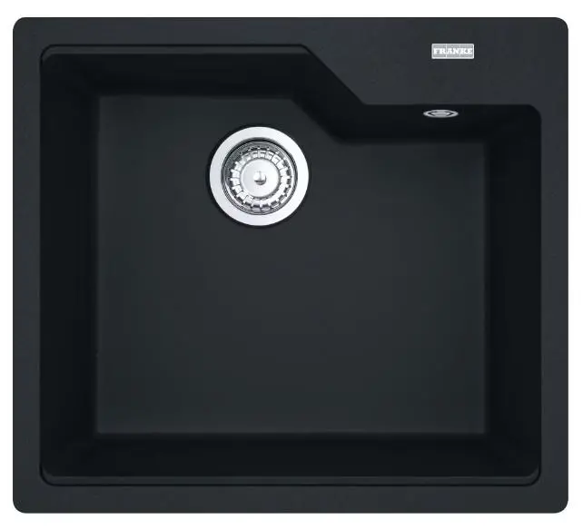 Zlewozmywak Franke Urban UBG 610-50 GSC Granitowy Czarny mat