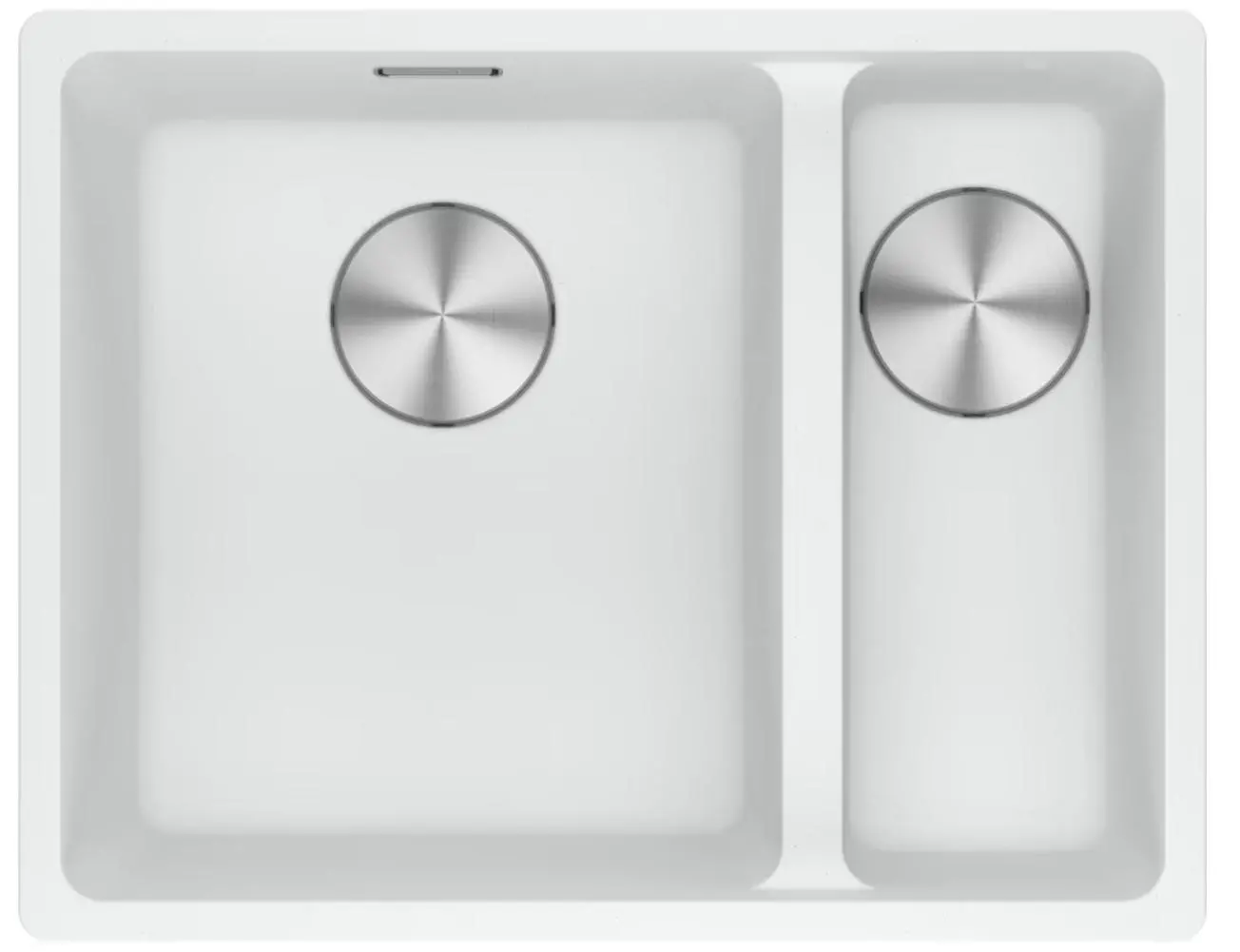 Zlewozmywak Franke Maris MRG 160-34-15 Komora z prawej strony Granitowy Biały polarny