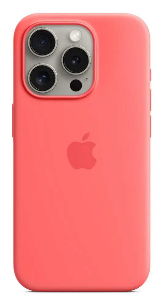 Etui Apple silikonowe z MagSafe do iPhone 15 Pro Guawa