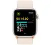 Smartwatch Apple Watch SE 2gen GPS  koperta 44mm z aluminium  Księżycowa poświata opaska sportowa Księżycowa poświata