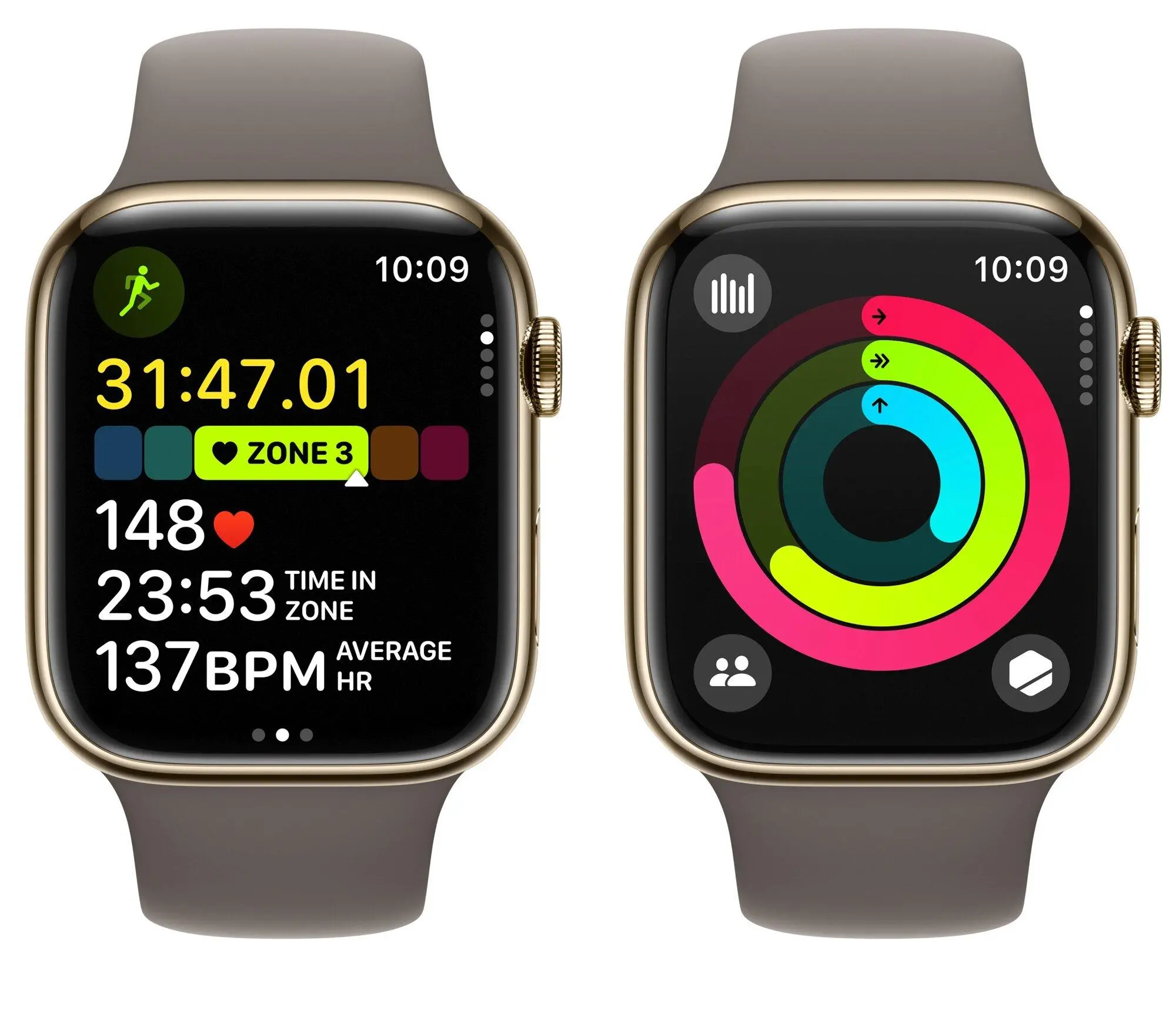 Apple - たん APPLE Watch 9 GPS 45mm koperta z aluminium (księżycowa