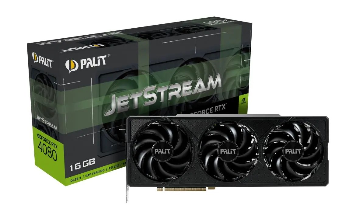 Karta graficzna Palit GeForce RTX 4080 JetStream 16GB GDDR6X 256bit DLSS 3