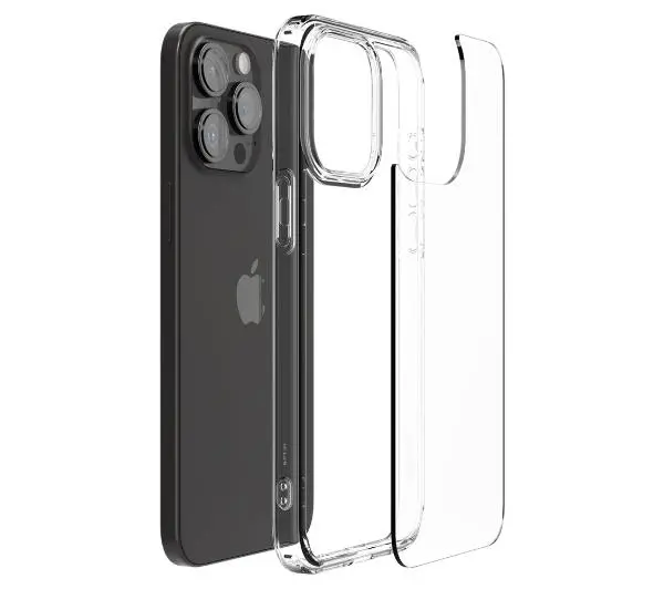 Spigen Ultra Hybrid do iPhone 15 Pro Max crystal clear