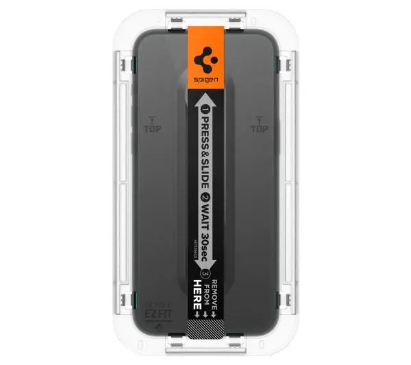 Spigen z aplikatorem Glas.tR EZ Fit do iPhone 15 Pro Max - 2 pack