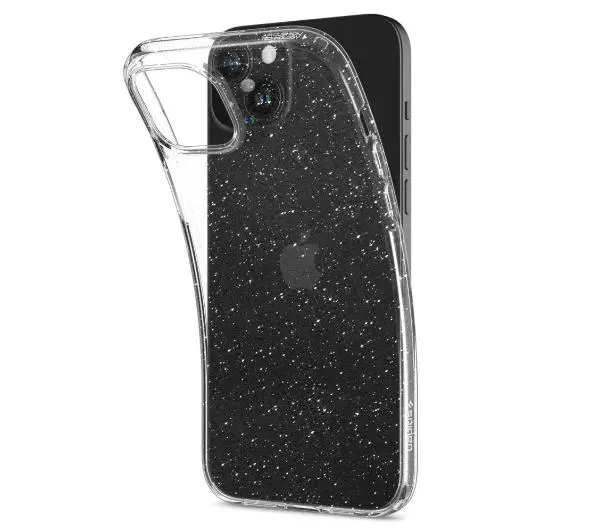 Spigen Liquid Crystal Glitter do iPhone 15 Plus crystal quartz