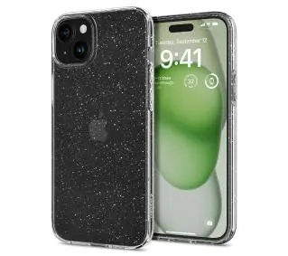 Spigen Liquid Crystal Glitter do iPhone 15 Plus crystal quartz