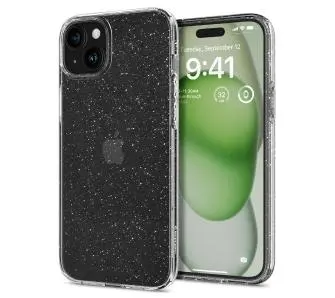 Etui Spigen Liquid Crystal Glitter do iPhone 15 Plus crystal quartz