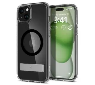 Etui Spigen Ultra Hybrid S MagFit do iPhone 15 Czarny