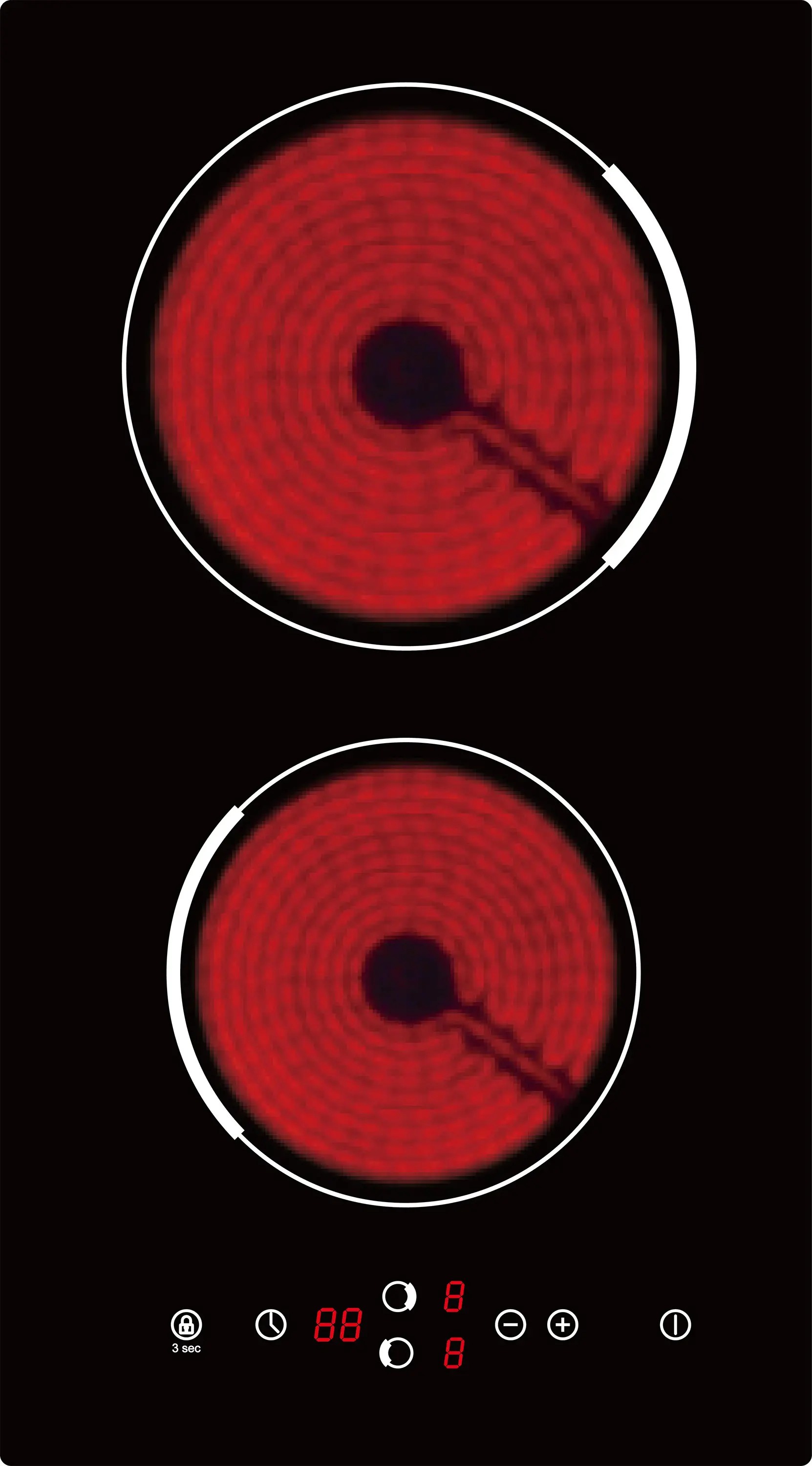 Płyta ceramiczna MPM 30-VCB-22/Y 29cm