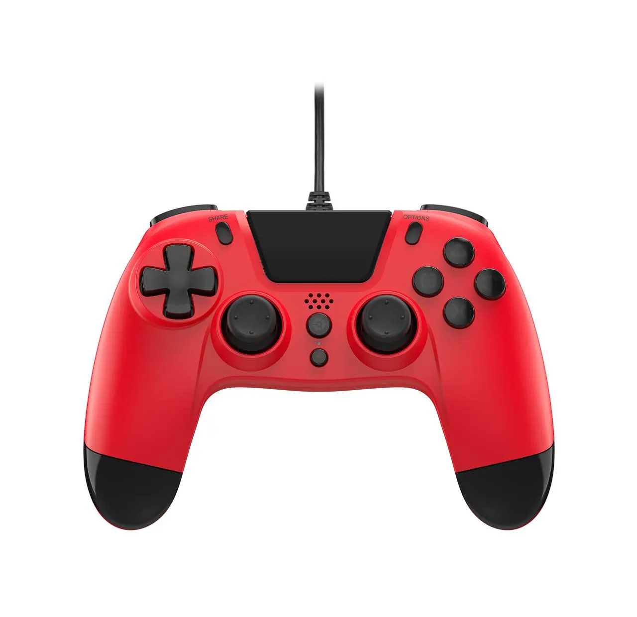 Pad Gioteck VX4 Wired do PS4, PCPrzewodowy Czerwony