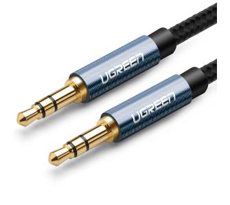 Kabel  audio UGREEN AV112, kabel AUX 1m (czarny)