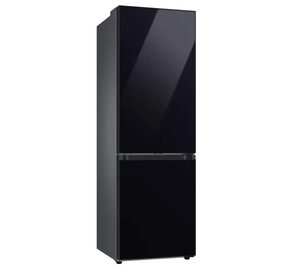Samsung Bespoke RB34C7B5D22 Funkcje AI Pełny No Frost 185,3cm Szuflada z kontrolą wilgotności Zdalne sterowanie Czarne szkło - TRZECI -55%, ALBO 5-TY ZA 1ZŁ - Kup na Raty - RRSO 0%