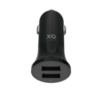 Ładowarka samochodowa Xqisit 2x USB-A 4,8 A Czarny