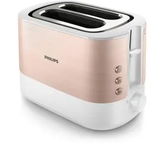 Toster Philips HD2638/11 Ruszt do bułek Rozmrażanie 1050W