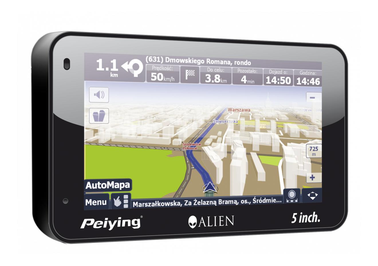 Peiying PY-GPS5003 + AutoMapa Europa