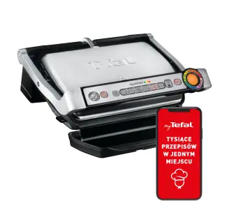 Grill elektryczny Tefal GC712D OptiGrill 600cm2 Programy automatyczne