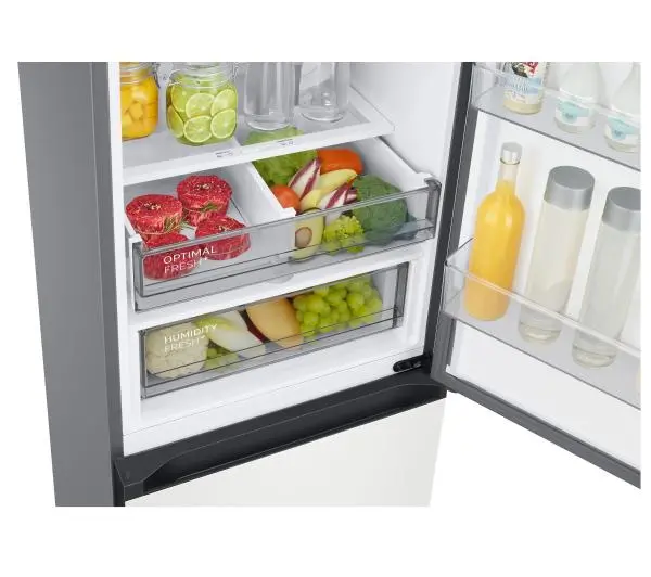 Samsung Bespoke RB38C7B6BAP Funkcje AI Pełny No Frost 203cm Szuflada z kontrolą wilgotności Zdalne sterowanie Bez panelu - TRZECI -55%, ALBO 5-TY ZA 1ZŁ - Kup na Raty - RRSO 0%