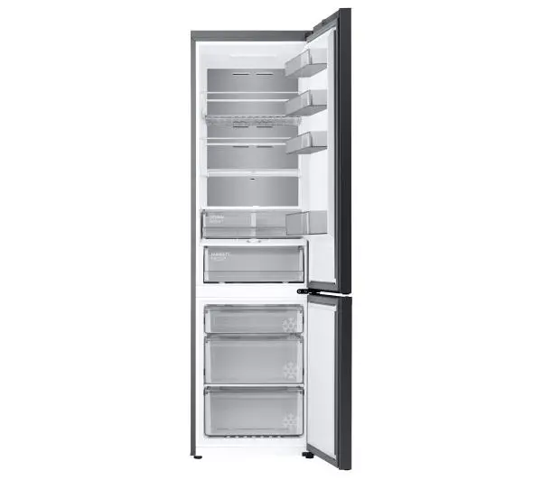 Samsung Bespoke RB38C7B6BAP Funkcje AI Pełny No Frost 203cm Szuflada z kontrolą wilgotności Zdalne sterowanie Bez panelu - TRZECI -55%, ALBO 5-TY ZA 1ZŁ - Kup na Raty - RRSO 0%