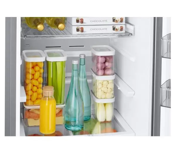 Samsung Bespoke RB38C7B6BAP Funkcje AI Pełny No Frost 203cm Szuflada z kontrolą wilgotności Zdalne sterowanie Bez panelu - TRZECI -55%, ALBO 5-TY ZA 1ZŁ - Kup na Raty - RRSO 0%