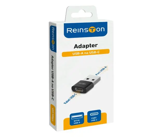 Reinston EAD013 - USB-A do USB-C - ⚡ BESTSELLERY ⚡