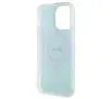 Etui Guess IML Iridescent MagSafe GUHMP15LHITSQ do iPhone 15 Pro turkusowy