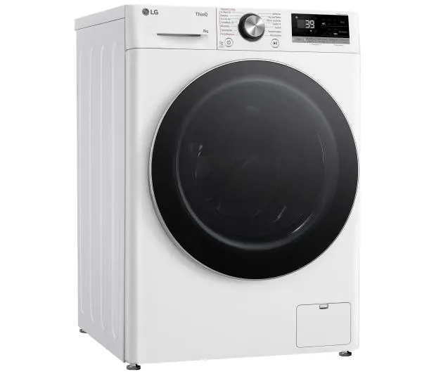 LG Vivace F2W8S722W Slim Funkcje AI 8kg 1200obr/min Zdalne sterowanie - Kup na Raty - RRSO 0%