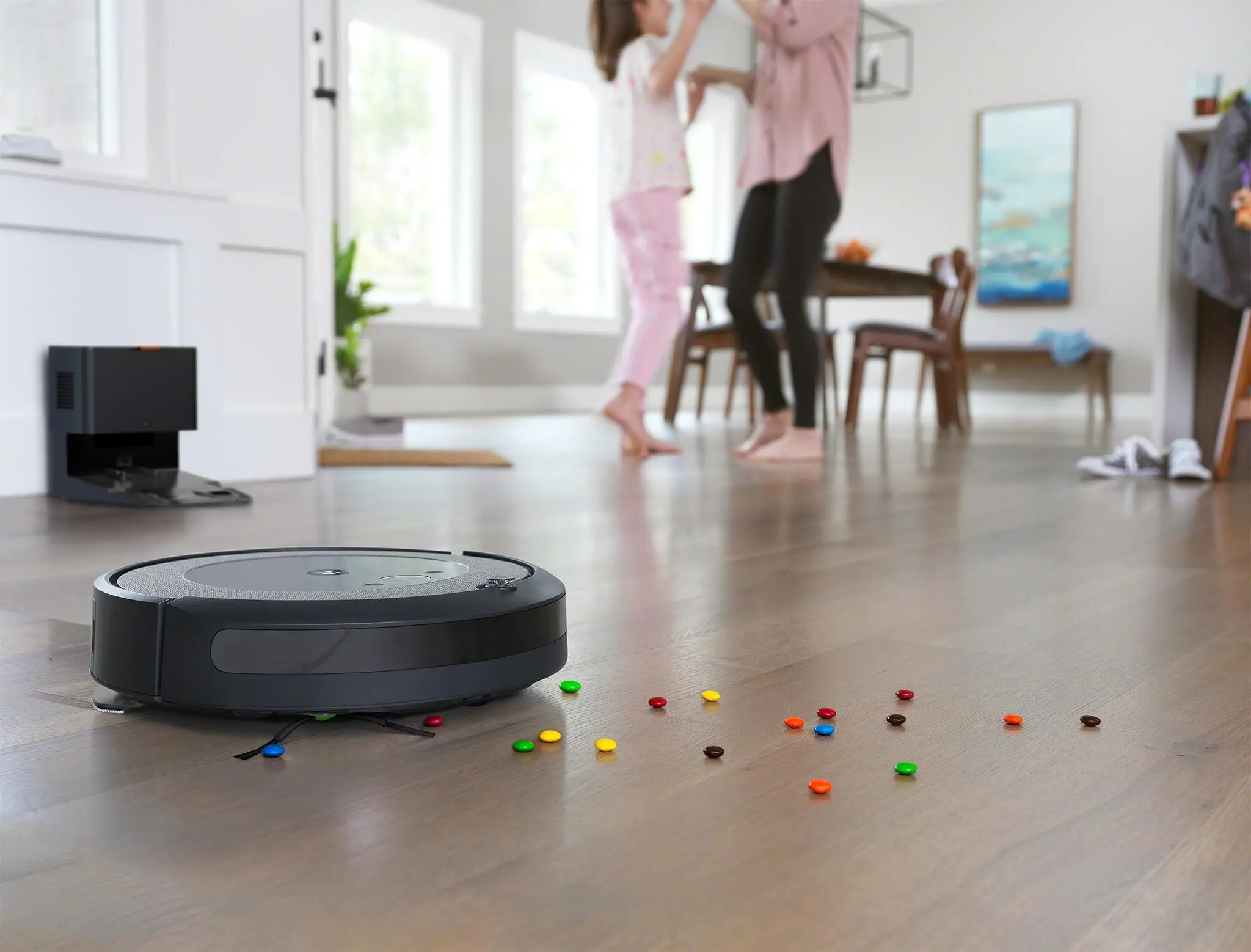 Robot sprzątający iRobot Roomba Combo i5+ Funkcja mopowania Stacja oczyszczająca Tworzenie mapy pomieszczenia 68dB