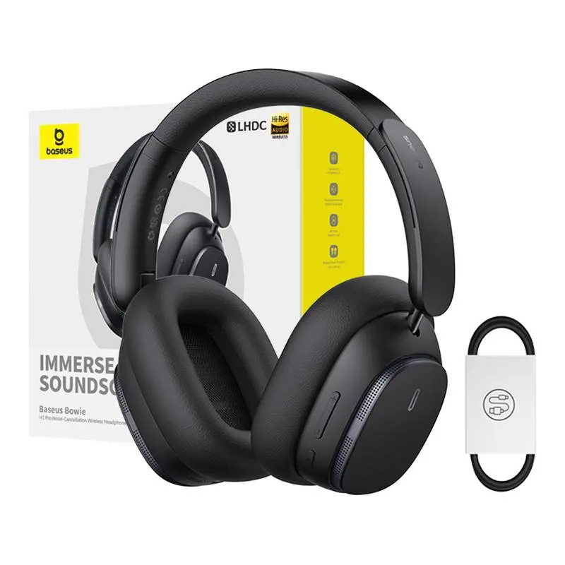 Baseus H1 Pro アクティブノイズキャンセリング ワイヤレスヘッドホン Baseus H1 Pro アクティブノイズキャンセリング ワイヤレス