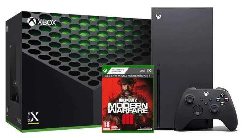 Konsola Xbox Series X 1TB z napędem + Call of Duty Modern Warfare III