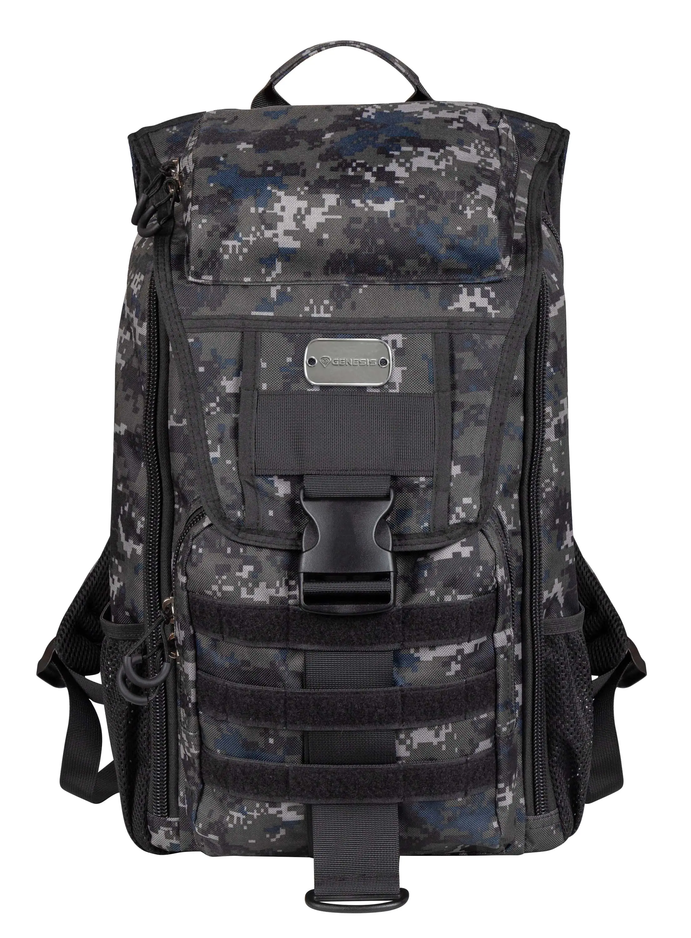 Plecak na laptopa Genesis Pallad 450 Camo Lite 15,6" Czarno-zielony