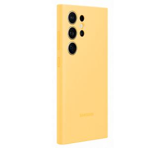 Etui Samsung Silicone Cover do Galaxy S24 Ultra Żółty
