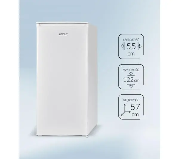 MPM 200-CJ-29/E 122cm Biały - Kup na Raty - RRSO 0%