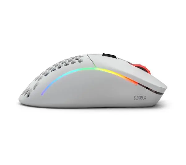 Glorious Model D Wireless Mat Biały